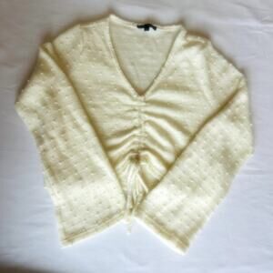 Butter Yellow Papermoon Crop Top - Stylish and Chic